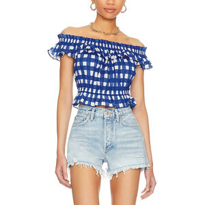 Cleobella 'Annalise' Blue Top Size XS